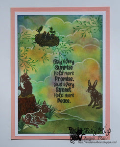 Fairy Hugs Stamps - Deer