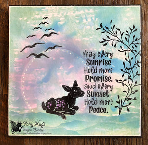 Fairy Hugs Stamps - Deer