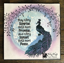 Load image into Gallery viewer, Fairy Hugs Stamps - Peacock
