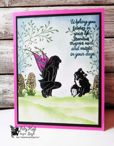 Fairy Hugs Stamps - Morels