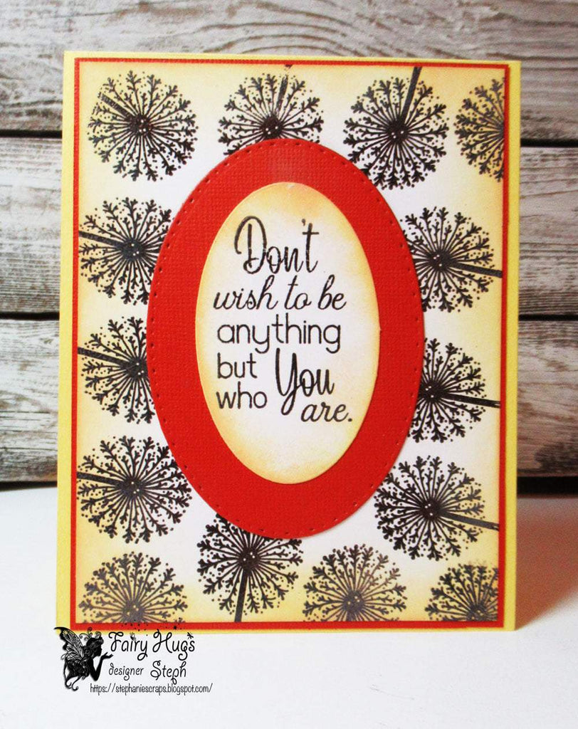 Fairy Hugs Stamps - Dandelion - Fairy Hugs