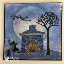 Load image into Gallery viewer, Fairy Hugs Stamps - Stone Fireplace
