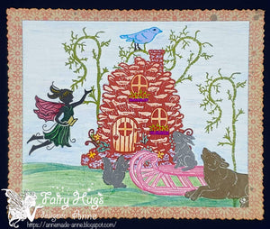Fairy Hugs Stamps - Squirrels