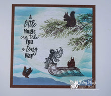 Load image into Gallery viewer, Fairy Hugs Stamps - Wooden Sled
