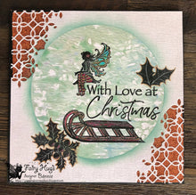 Load image into Gallery viewer, Fairy Hugs Stamps - Wooden Sled
