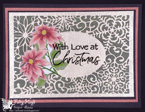 Fairy Hugs Stamps - Poinsettias