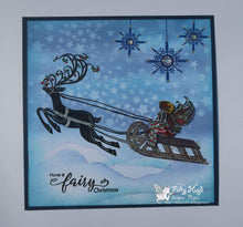 Load image into Gallery viewer, Fairy Hugs Stamps - Leaping Reindeer
