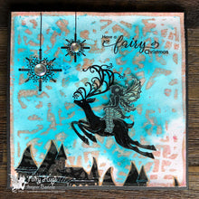 Load image into Gallery viewer, Fairy Hugs Stamps - Leaping Reindeer
