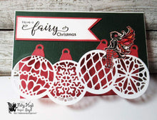 Load image into Gallery viewer, Fairy Hugs Stamps - Fairy Christmas
