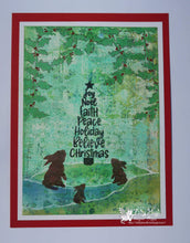 Load image into Gallery viewer, Fairy Hugs Stamps - Holiday Word Tree
