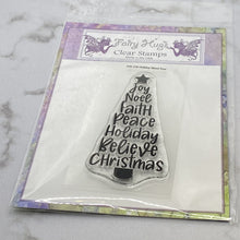 Load image into Gallery viewer, Fairy Hugs Stamps - Holiday Word Tree
