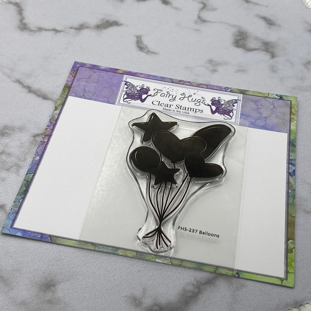 Fairy Hugs Stamps - Balloons
