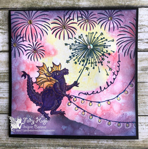 Fairy Hugs Stamps - Fireworks