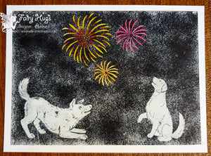 Fairy Hugs Stamps - Fireworks