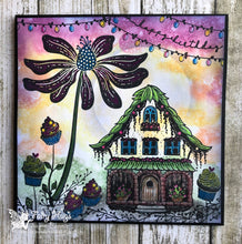 Load image into Gallery viewer, Fairy Hugs Stamps - Fairy Flower
