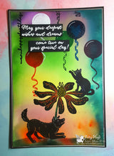 Load image into Gallery viewer, Fairy Hugs Stamps - Fairy Flower
