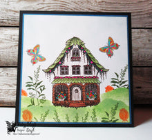 Load image into Gallery viewer, Fairy Hugs Stamps - Fairy Cottage
