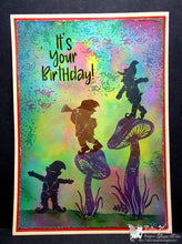 Load image into Gallery viewer, Fairy Hugs Stamps - Ink Cap Mushrooms
