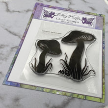 Load image into Gallery viewer, Fairy Hugs Stamps - Ink Cap Mushrooms
