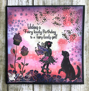 Fairy Hugs Stamps - Cupcake Flowers