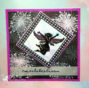 Fairy Hugs Stamps - Dandelion Sparkle
