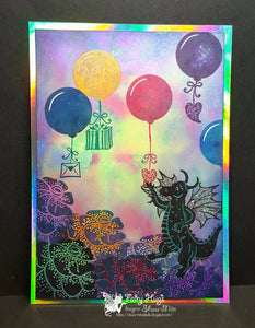 Fairy Hugs Stamps - Balloon Sentiments