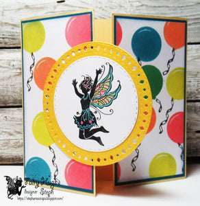 Fairy Hugs Stamps - Balloon Sentiments