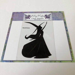 Fairy Hugs Stamps - Raven
