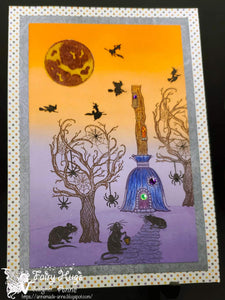 Fairy Hugs Stamps - Webby Tree