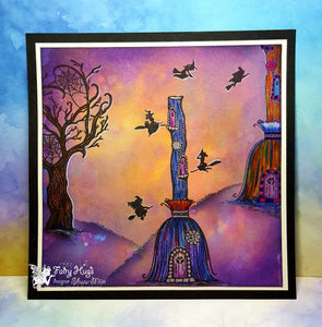 Fairy Hugs Stamps - Webby Tree