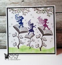 Load image into Gallery viewer, Fairy Hugs Stamps - Book Flowers
