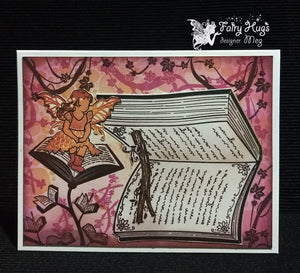 Fairy Hugs Stamps - Open Book