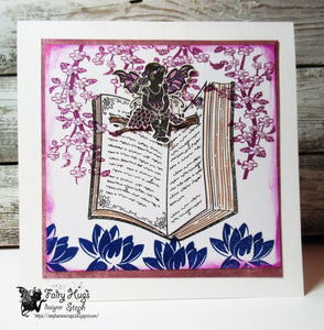 Fairy Hugs Stamps - Open Book