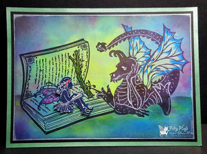 Fairy Hugs Stamps - Open Book