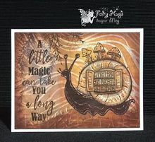 Load image into Gallery viewer, Fairy Hugs Stamps - Snail Library
