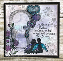 Load image into Gallery viewer, Fairy Hugs Stamps - Fairy Couple
