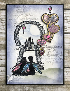 Fairy Hugs Stamps - Mini Castle