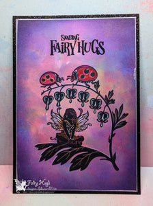 Fairy Hugs Stamps - Bleeding Hearts