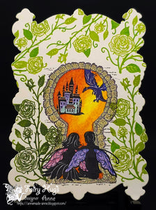 Fairy Hugs Stamps - Magical Keyhole