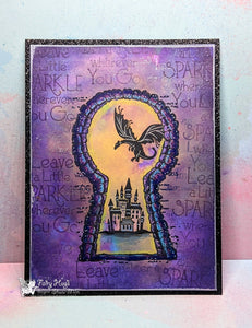 Fairy Hugs Stamps - Magical Keyhole