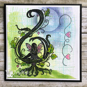 Fairy Hugs Stamps - Foliage Swirl