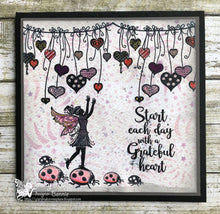 Load image into Gallery viewer, Fairy Hugs Stamps - Hearts Banner
