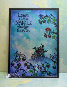 Fairy Hugs Stamps - Ladybug Family