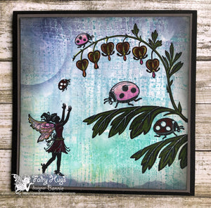 Fairy Hugs Stamps - Ladybug Family
