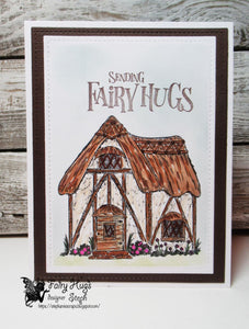 Fairy Hugs Stamps - Love Shack