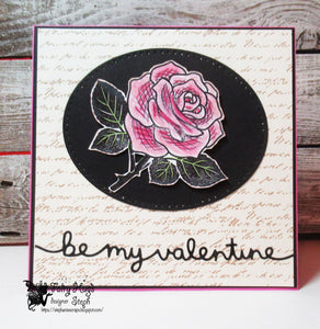 Fairy Hugs Stamps - Roses