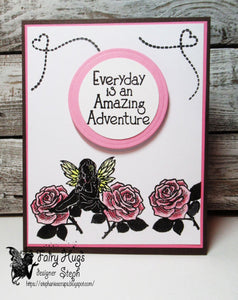 Fairy Hugs Stamps - Roses