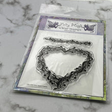 Load image into Gallery viewer, Fairy Hugs Stamps - Vine Heart Frame
