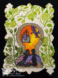 Fairy Hugs Stamps - Wild Roses