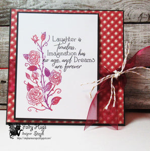 Fairy Hugs Stamps - Wild Roses
